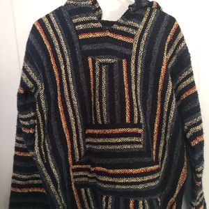 Hooded Baja sweater